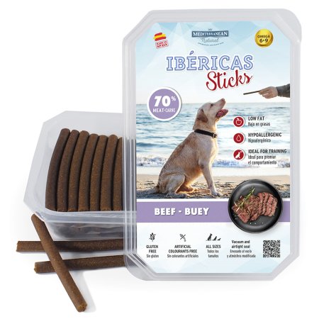 Pochúťka Ibéricas Sticks for Dog Beef 800g 75ks