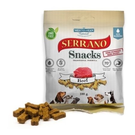 Serrano Snack for Dog-Beef 100g