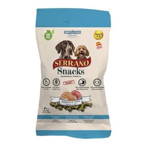 Serrano Snack for Dog-Salmon&Tuna 100g
