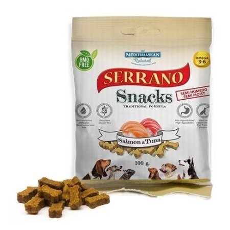 Serrano Snack for Dog-Salmon&Tuna 100g