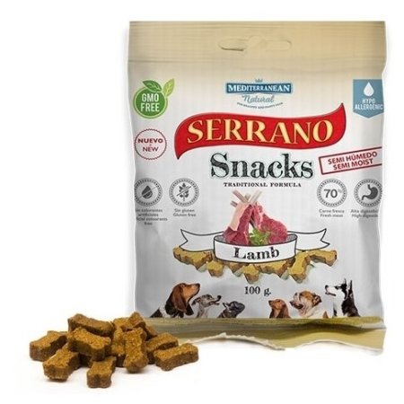 Serrano Snack for Dog-Lamb 100g