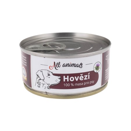 All Animals DOG hovädzie mleté 100g