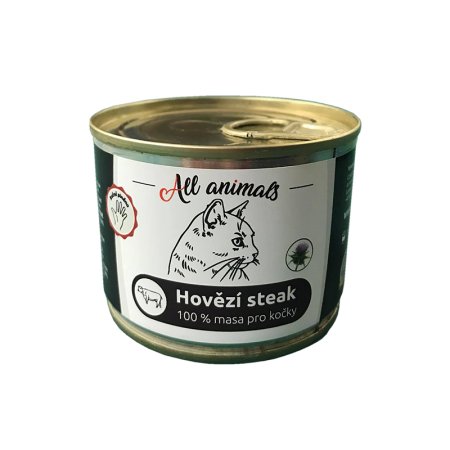 All Animals CAT hovädzí steak 200g