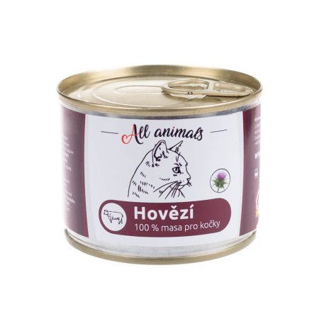 All Animals CAT hovädzie mleté 200 g