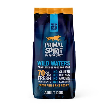 Primal Spirit Dog 70% Wild Waters 12kg