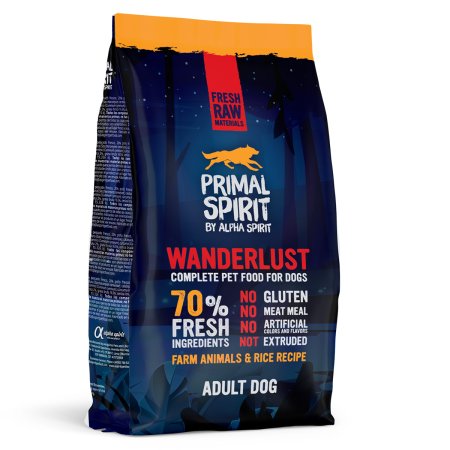 Primal Spirit Dog 70% Wanderlust 1 kg