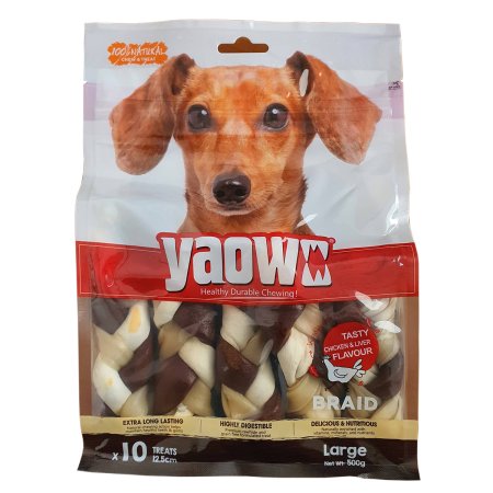 Magnum Rawhide Medium Braid 5,5" 500g