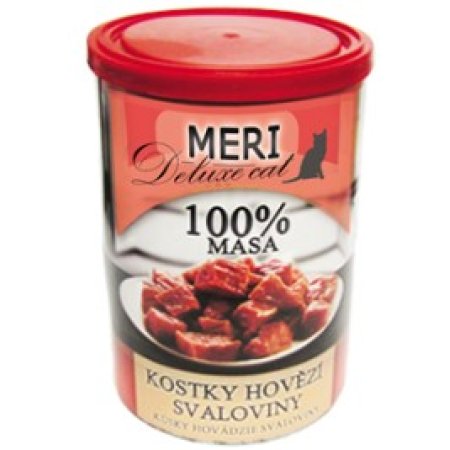 MERI CAT deluxe kocky hovädzej svaloviny 400g