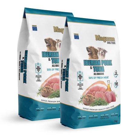 Magnum Iberian Pork & Tuna All Breed 2x3kg