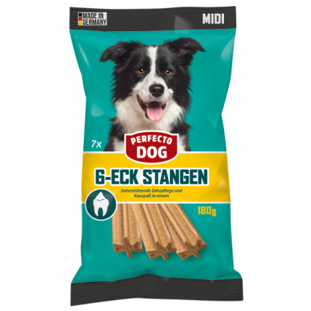 Perfecto Dog Dentálna hviezda MIDI 7ks 180g