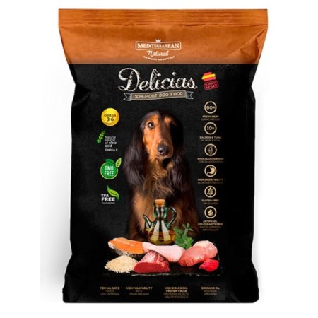 Mediterranean Delicias polovlhké krmivo dospelý pes 1,5kg