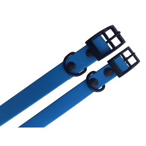 Obojok vodeodolný 30cm/16mm svetlo modrý