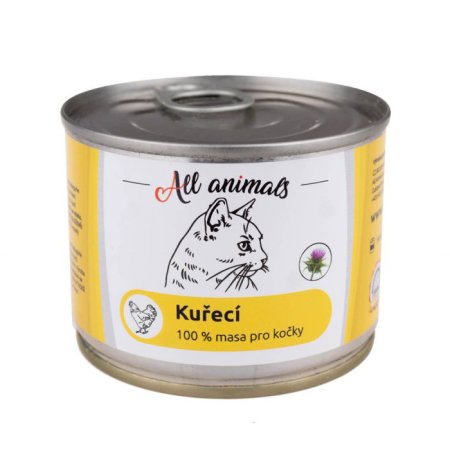 All Animals CAT kuracie mleté mäso 200g