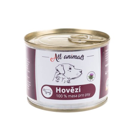 All Animals DOG hovädzie mleté 200g