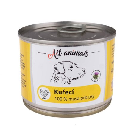 All Animals DOG kuracie mleté mäso 200g