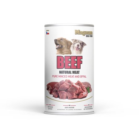 MAGNUM Natural BEEF Meat pes 1200g