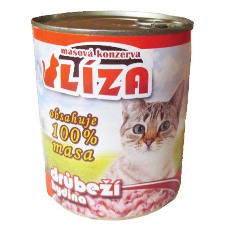 LÍZA cat hydinová 800g