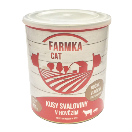 FARMKA CAT so svalovinou 800g