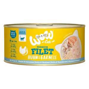 WOW Cat konzerva Filet Kuracie s krevetami Adult 70g
