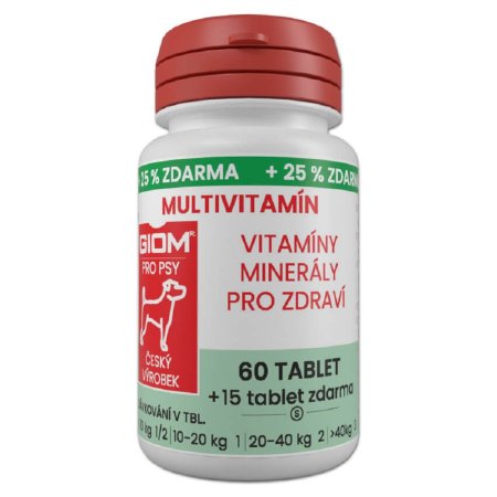 Giom S Multivitamín 60 tbl. +25% zadarmo