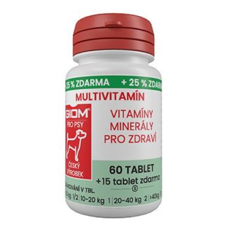Giom S Multivitamín 60 tbl. +25% zadarmo