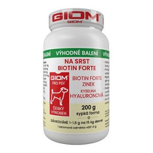 Giom S na srsť Biotín FORTE 200 g