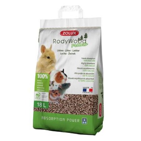 Podstielka RodyWood Pellets 18l Zolux