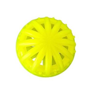 Hračka pes Lopta dierovaná plávacia č.2 guma 6cm SP