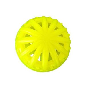 Hračka pes Lopta dierovaná plávacia č.4 guma 8cm SP