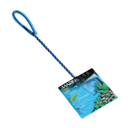 Sieťka akváriová 7,5cm modrá jemná