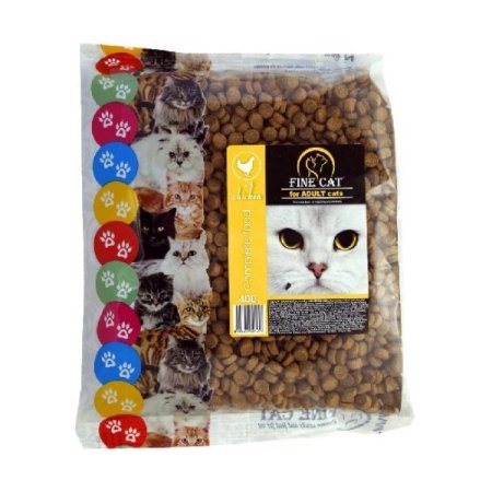 FINE CAT granule pre mačky s kuracím 400g