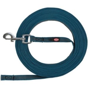 Trixie Stopovacie vodítko pogumované - petrolejová 10 m/17 mm