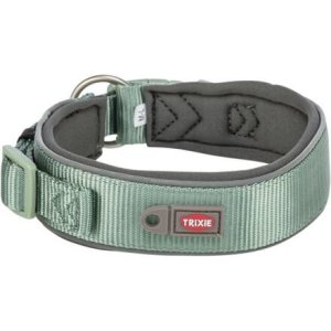 Trixie PREMIUM obojok EXTRA široký, šalvia/grafit 27-35 cm/25 mm