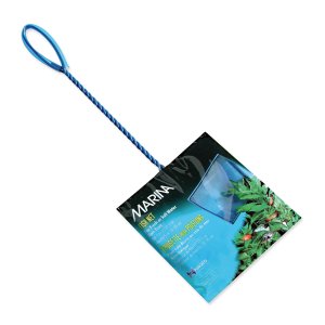 Sieťka akváriová 12,5cm modrá jemná