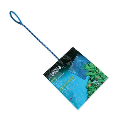 Sieťka akváriová 15cm modrá jemná