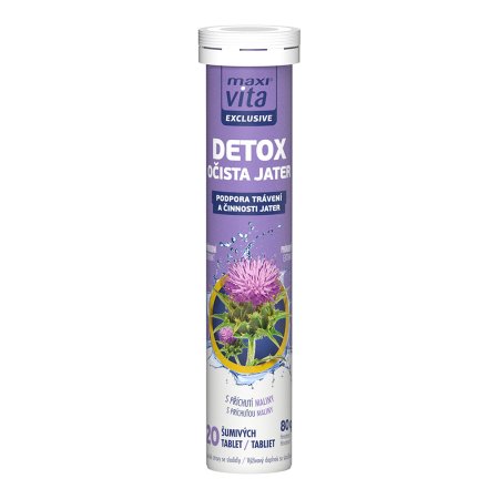 Vitar Maxi Vita Exclusive Detox očista pečene 20 tabliet