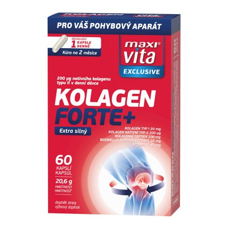 Vitar Maxi Vita Exclusive Kolagén forte+ 60 kapsúl