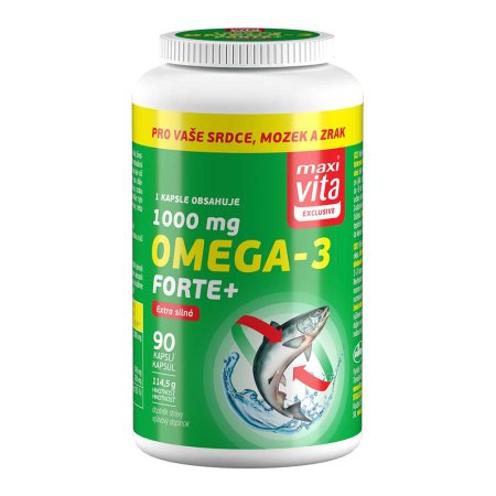 Vitar Maxi Vita Exclusive Omega 3 forte+ 90 kapsúl