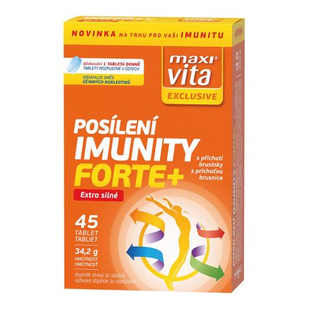 Vitar Maxi Vita Exclusive Posilnenie imunity forte+ 45 tabliet