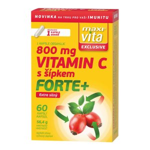 Vitar Maxi Vita Exclusive Vitamín C 800 mg 60 kapsúl