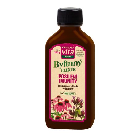 Vitar Maxi Vita Herbal Bylinný elixír Posilnenie imunity 220 ml