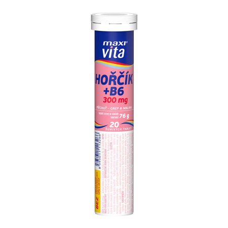 Vitar Maxi Vita Horčík + vitamín B6 20 tabliet