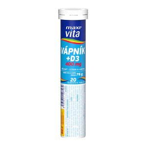 Vitar Maxi Vita Vápnik + vitamín D 20 tabliet