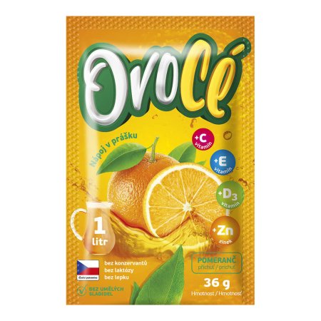 Vitar Ovocé Nápoj v prášku pomaranč 36 g