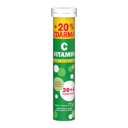 Vitar Vitamín C 20 + 4 tablety