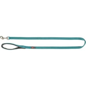 Trixie Vodítko PREMIUM s vyplnenou rukoväťou - aqua 1,20 m/15 mm