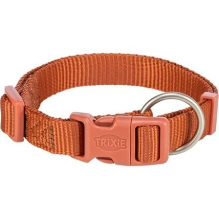 Trixie Nylonový obojok PREMIUM, hrdzavá 25-40cm/15mm