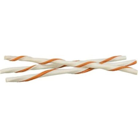 Trixie Twisters - krútené tyčky plnené kuracím mäsom [50 ks], 34 cm/40 g