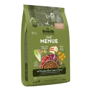 Bosch HPC MENUE Adult with beef & offal + rye & oats 2,4 kg