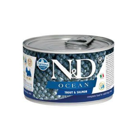 N&D DOG OCEAN Adult Trout & Salmon Mini 140g (EXPIRÁCIA 06/2024)